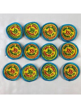 Vintage Girl Scout Cookies 77 Joy Patches